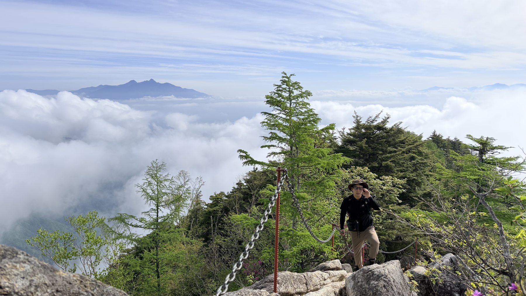 甲斐駒ヶ岳の風景（編集長撮影）
